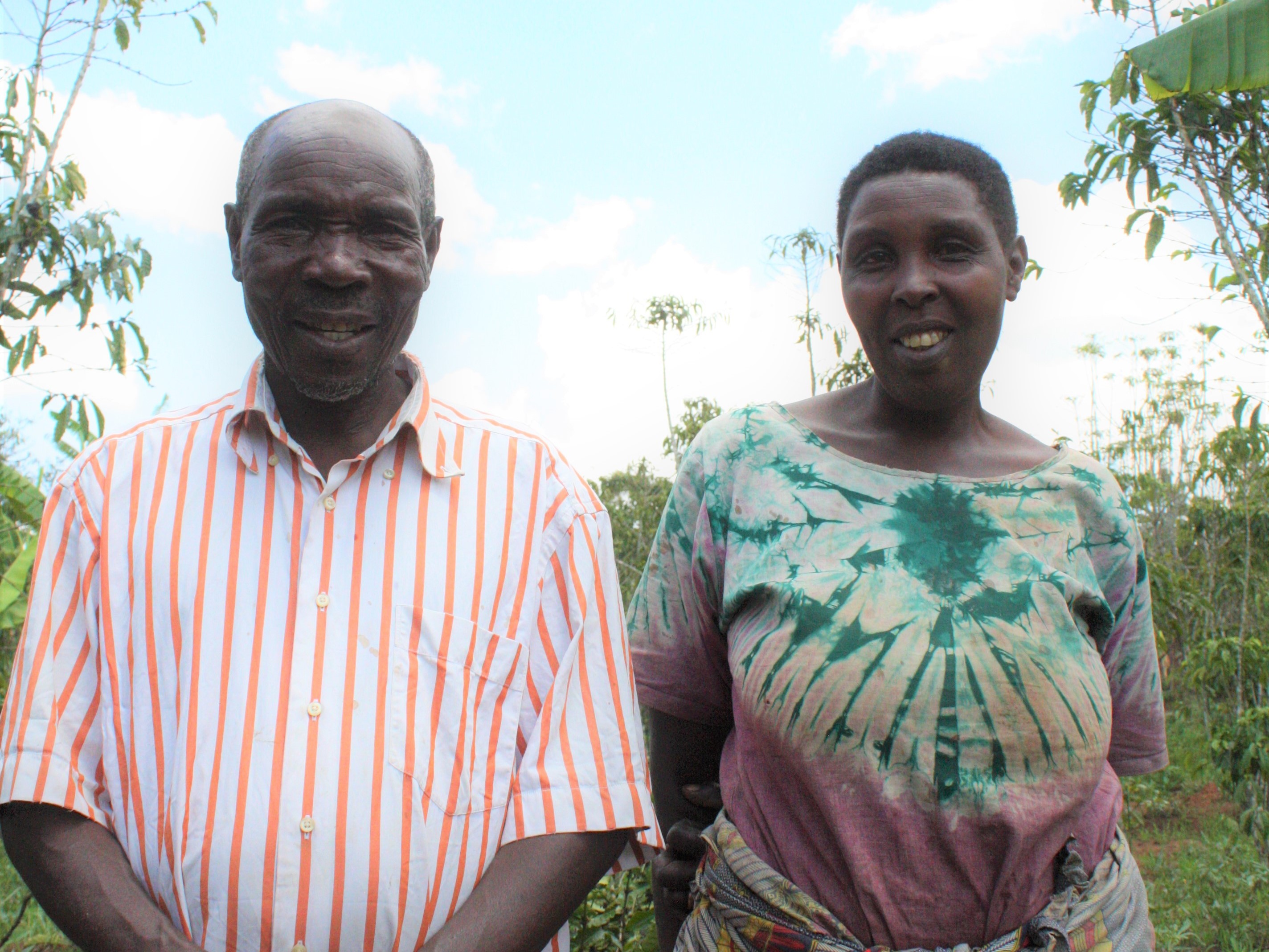 Paul and Jane, coffee farmers in Uganda