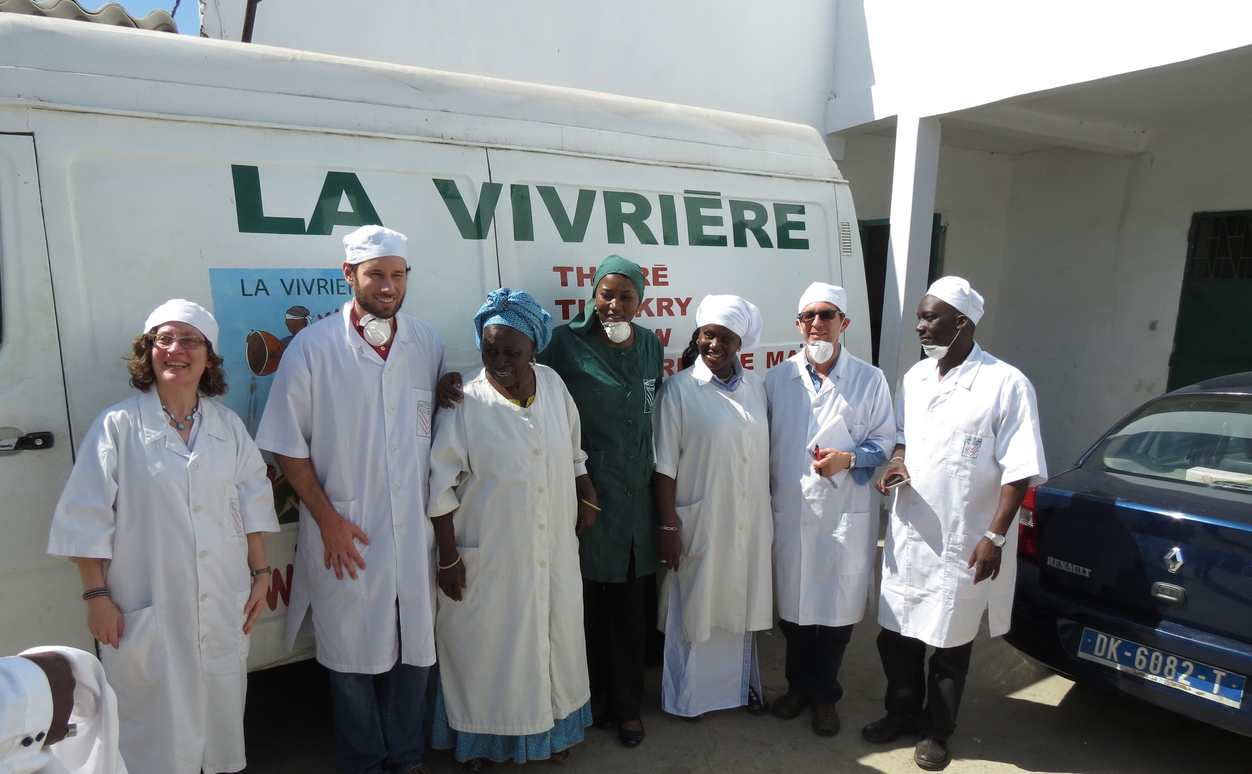 La Vivriére and Root Capital staff