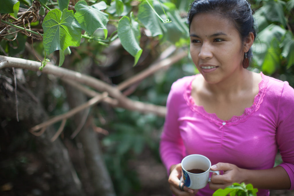 Cristian Gusmán Merlos, young coffee farmer, manager of Fundación Entre Mujeres, community organiser, farming and Fairtrade coffee advisor.