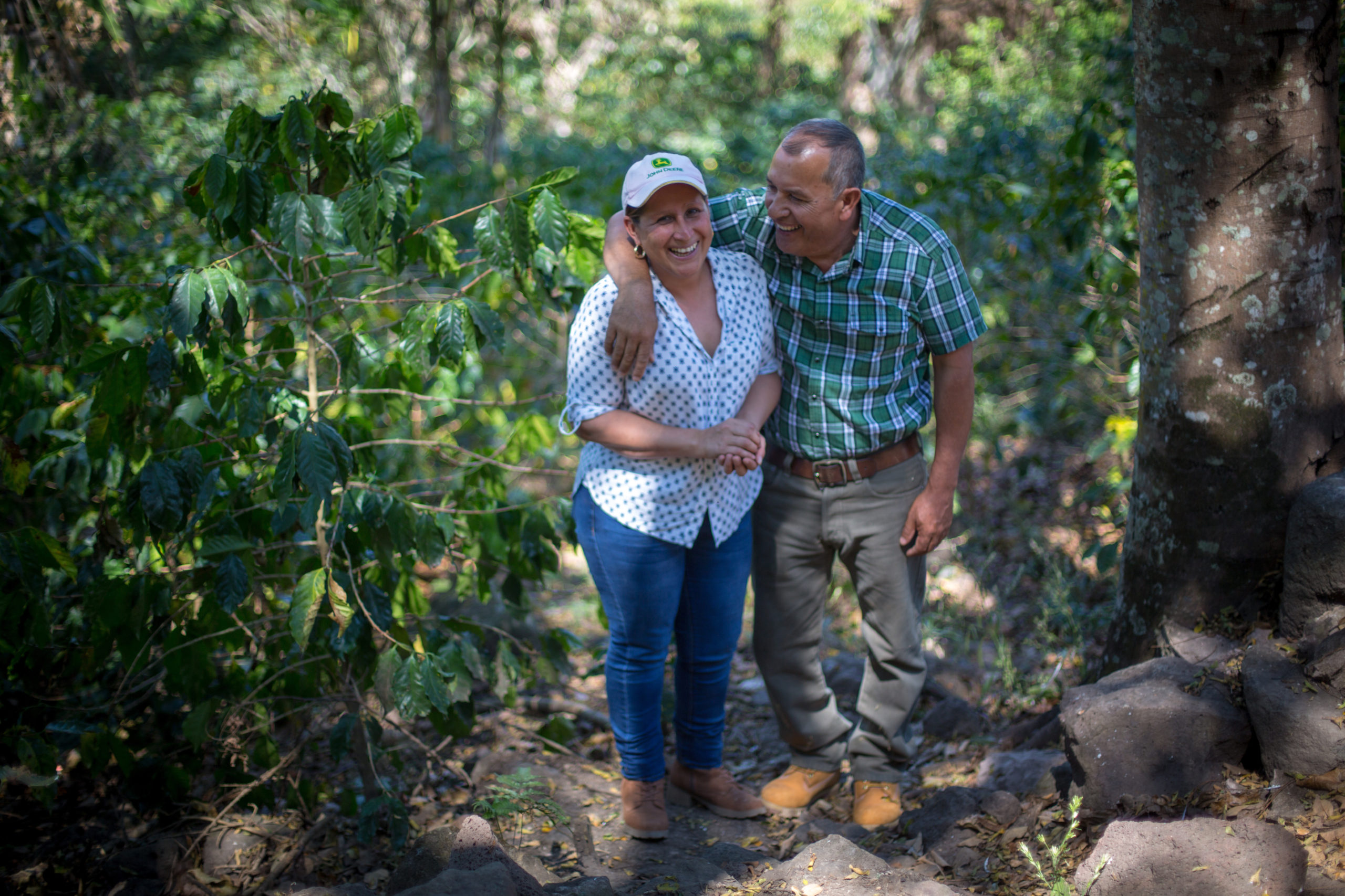 Selenia Vanegas, coffee producer with COMSA cooperative in Santiago Puringla, La Paz. Selenia was a migrant and lived in the New York working for six years.