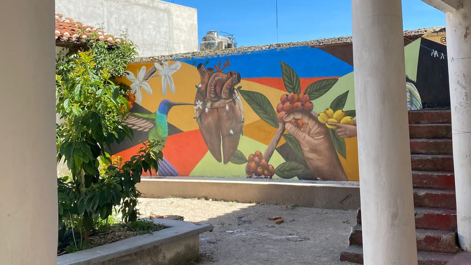 A mural near Root Capital's office in San Cristóbal de las Casas, Mexico. Credit: Root Capital